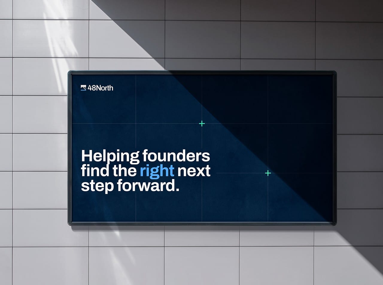 48north poster on wall